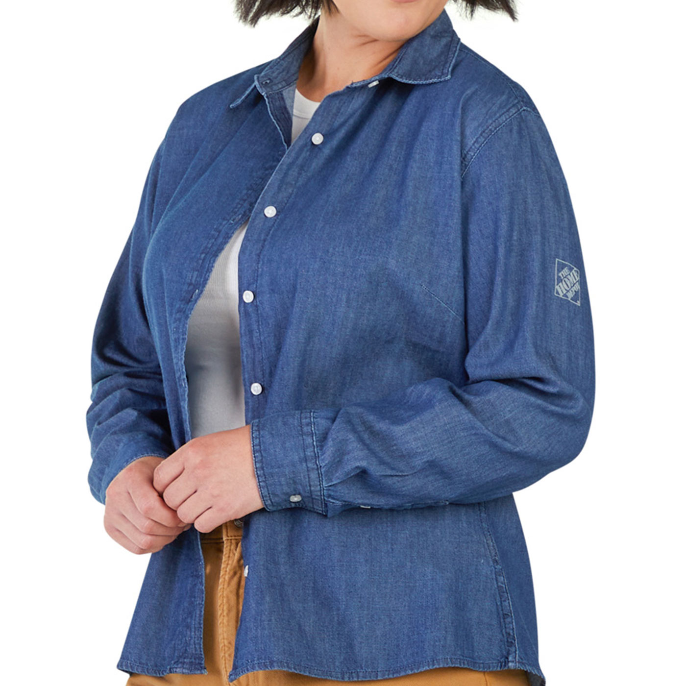 Ladies' Denim Shirt-Jacket