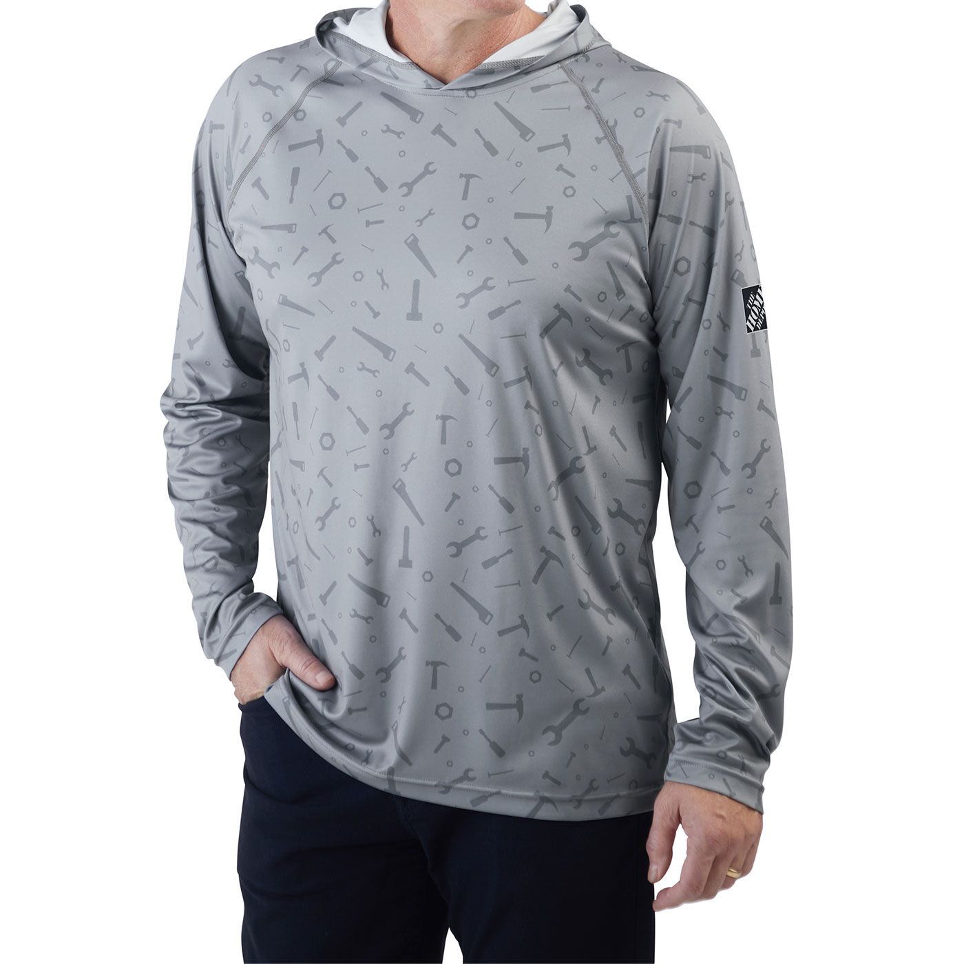 Image for THD Long Sleeve Hooded Shirt